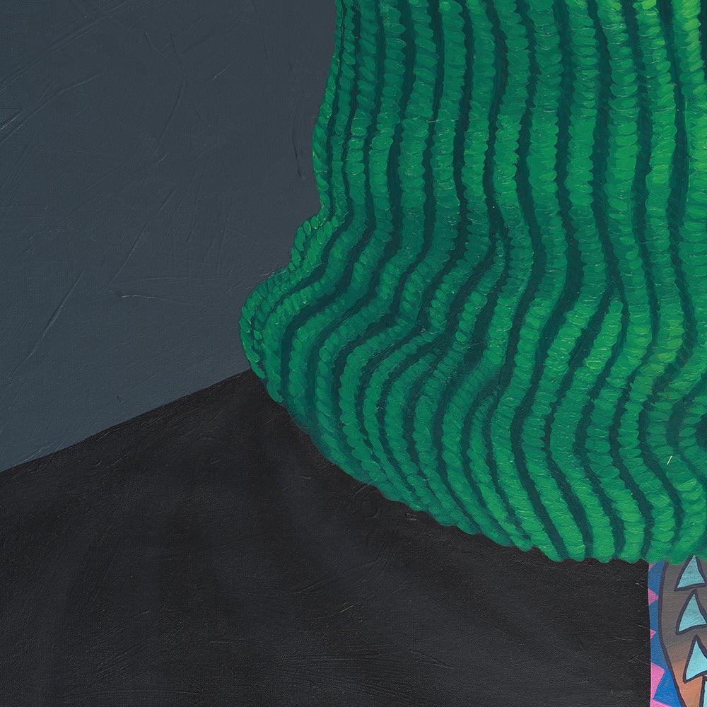 Painting by Qhamanande Maswana