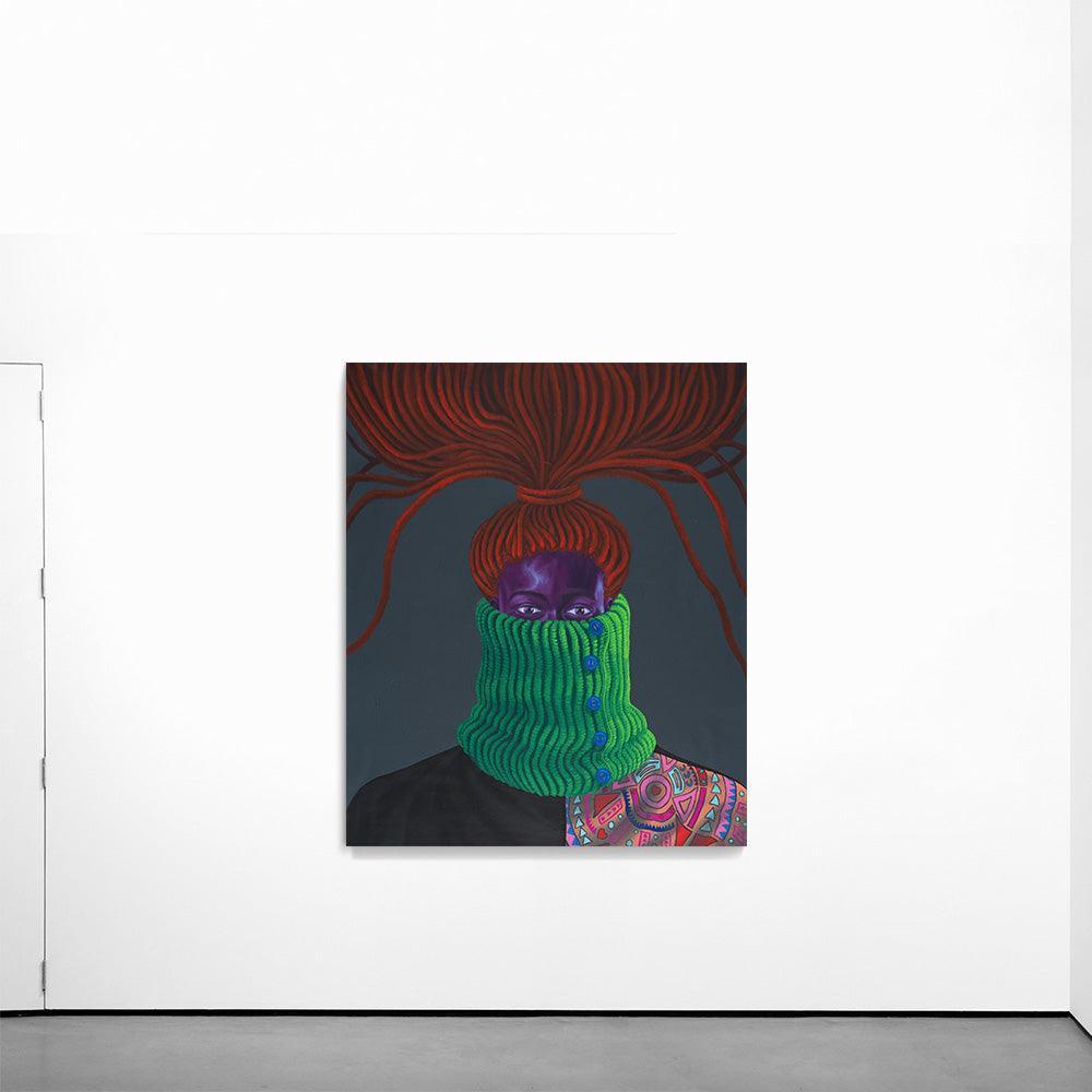 Painting by Qhamanande Maswana