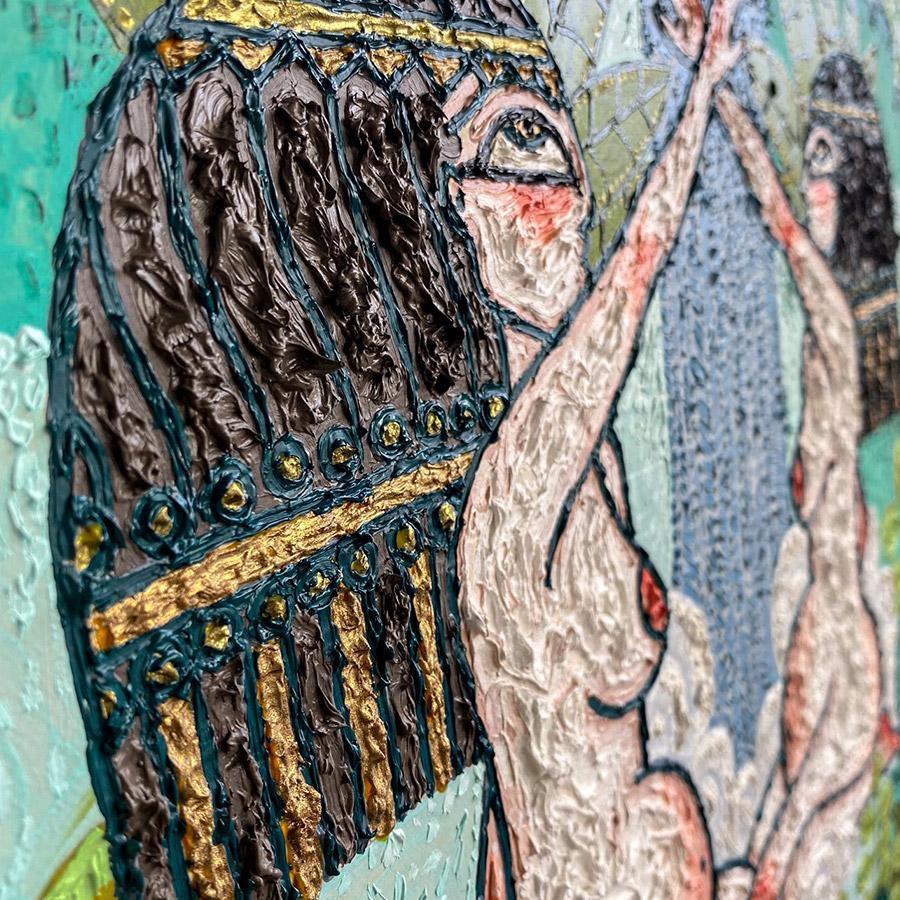 Painting by Helen Rebekah Garber