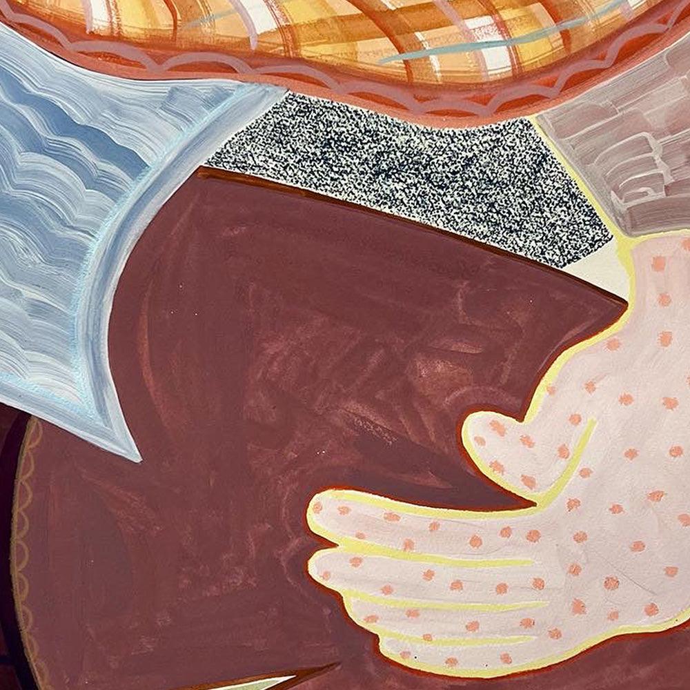 Painting by Georgia Elrod