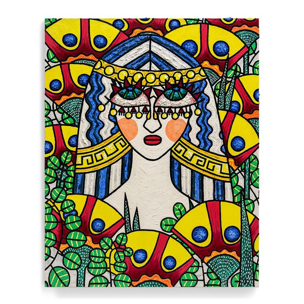 Painting by Helen Rebekah Garber