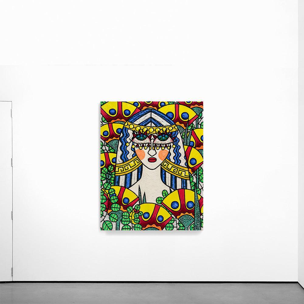 Painting by Helen Rebekah Garber