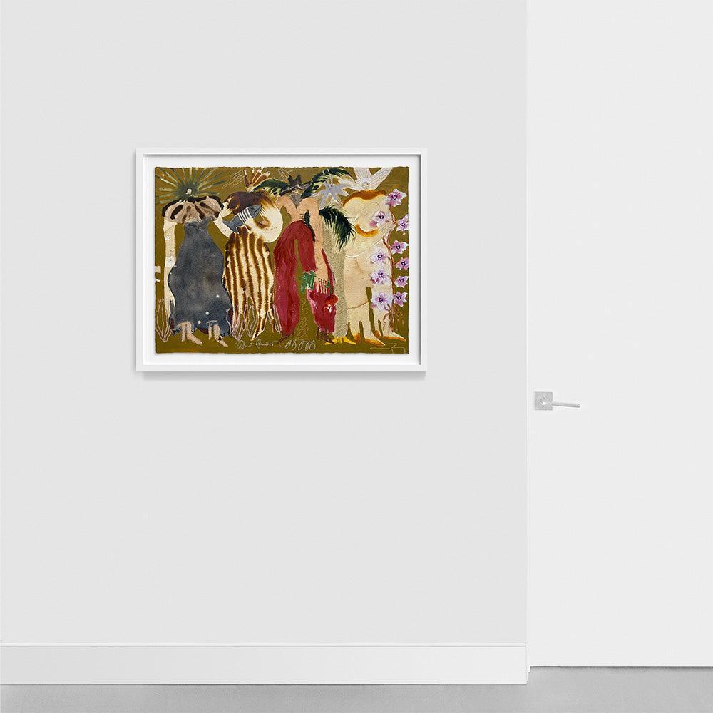 ORCHIDS FOR CLORMIS , Painting by ORCHIDS FOR CLORMIS Tappan
