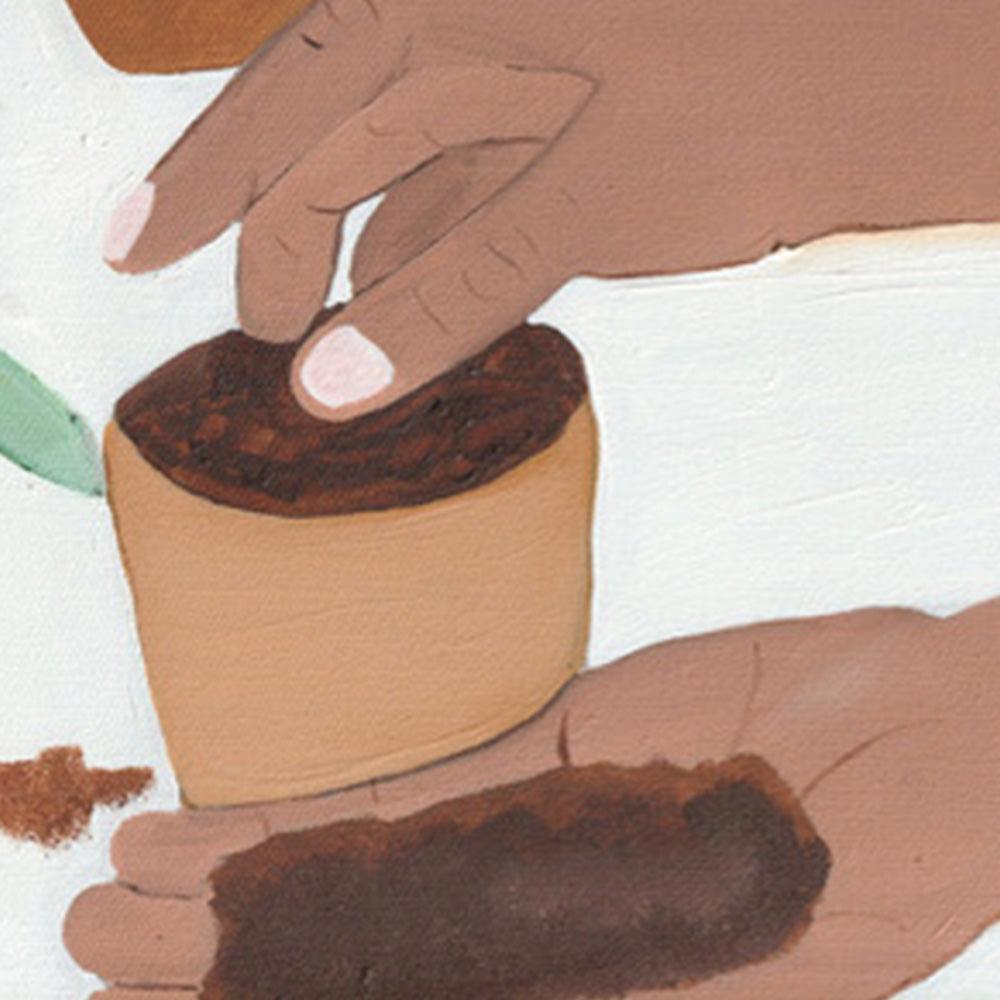 Painting by Johanna Tagada Hoffbeck