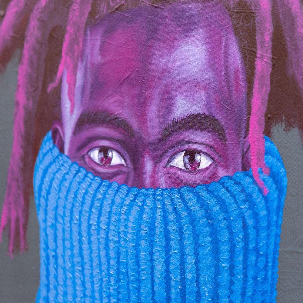 Painting by Qhamanande Maswana