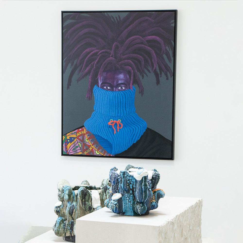 Painting by Qhamanande Maswana