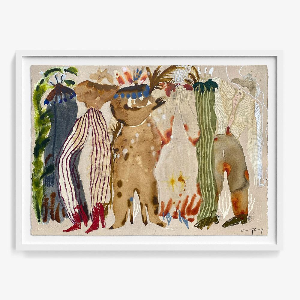 Painting by Caroline Pinney