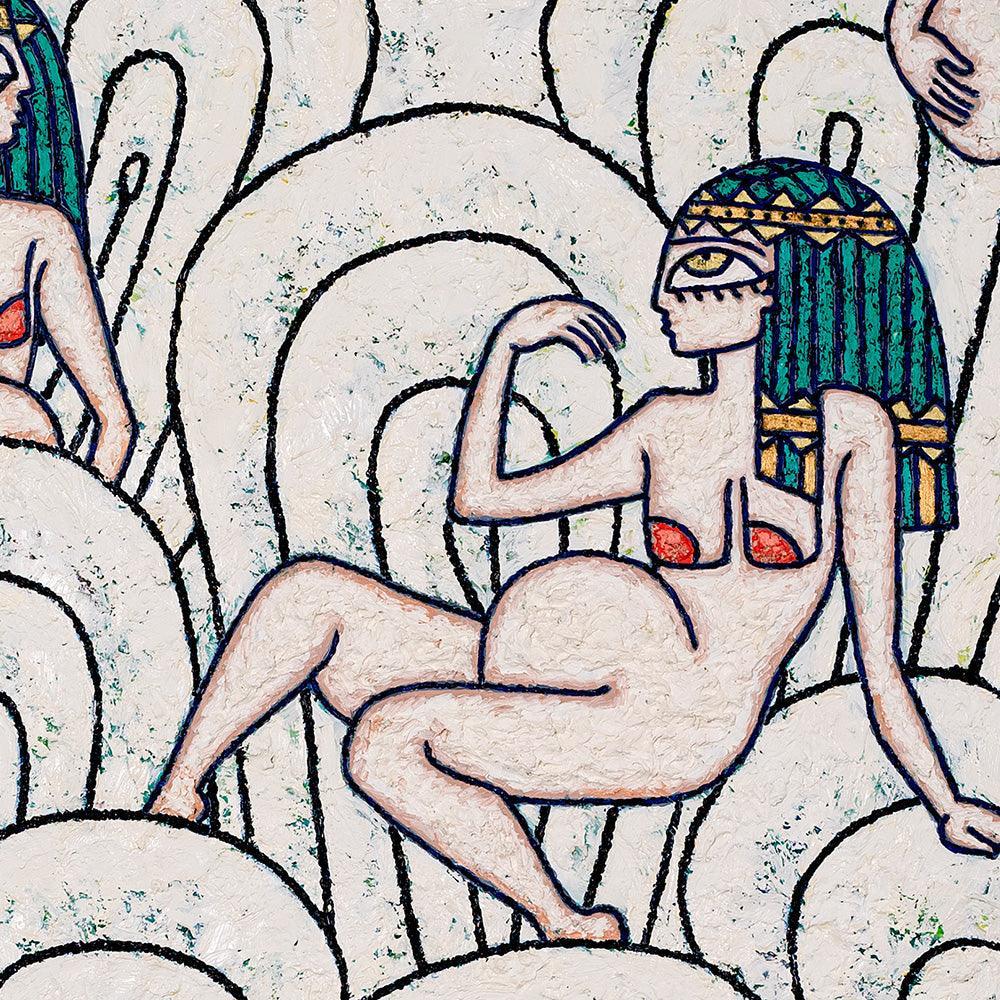 Painting by Helen Rebekah Garber