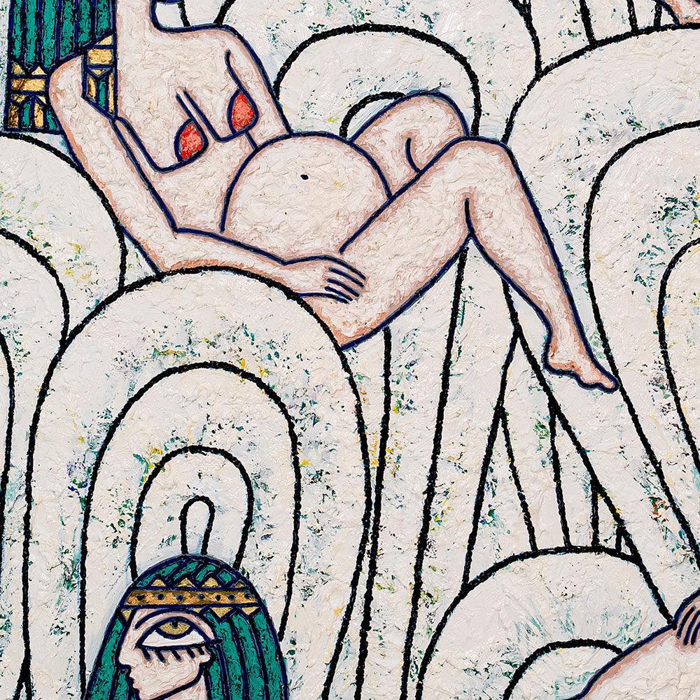 Painting by Helen Rebekah Garber