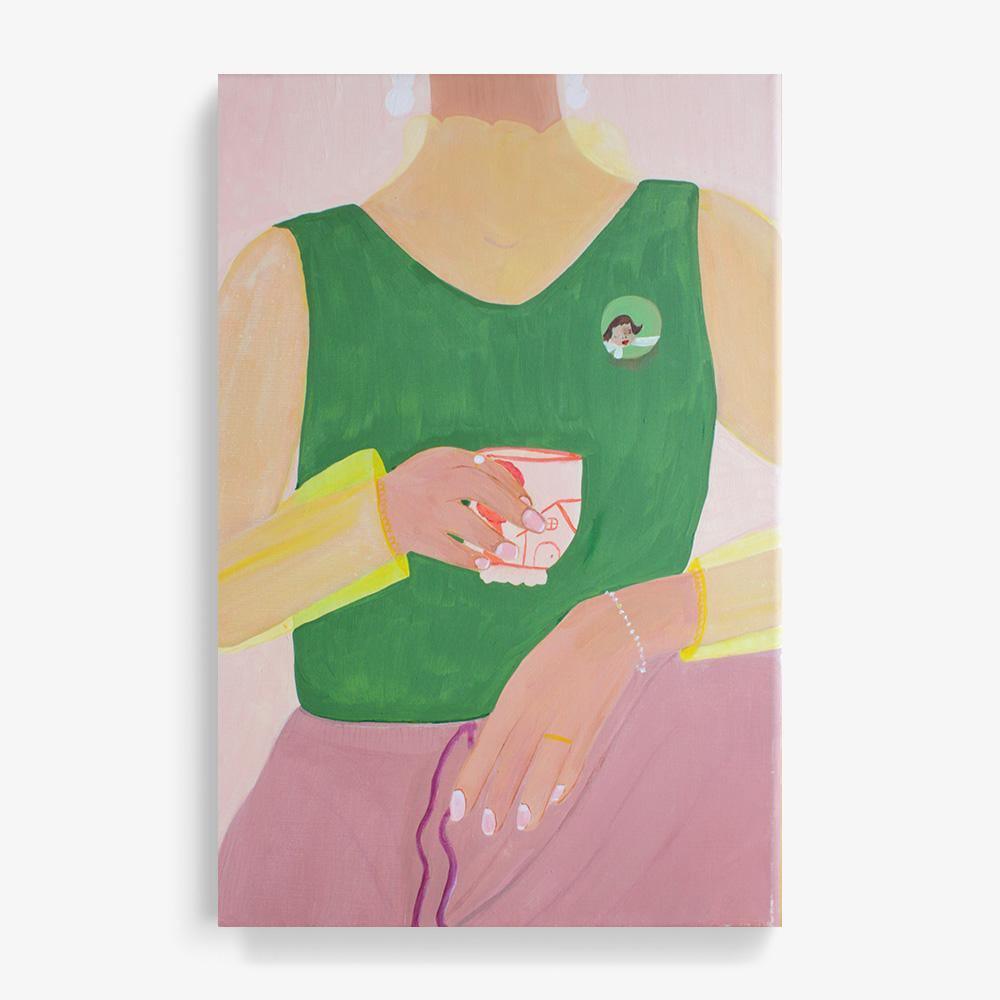 Painting by Johanna Tagada Hoffbeck