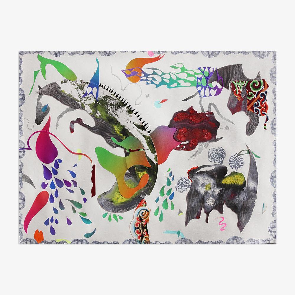 Work on Paper by Eriko Tsogo