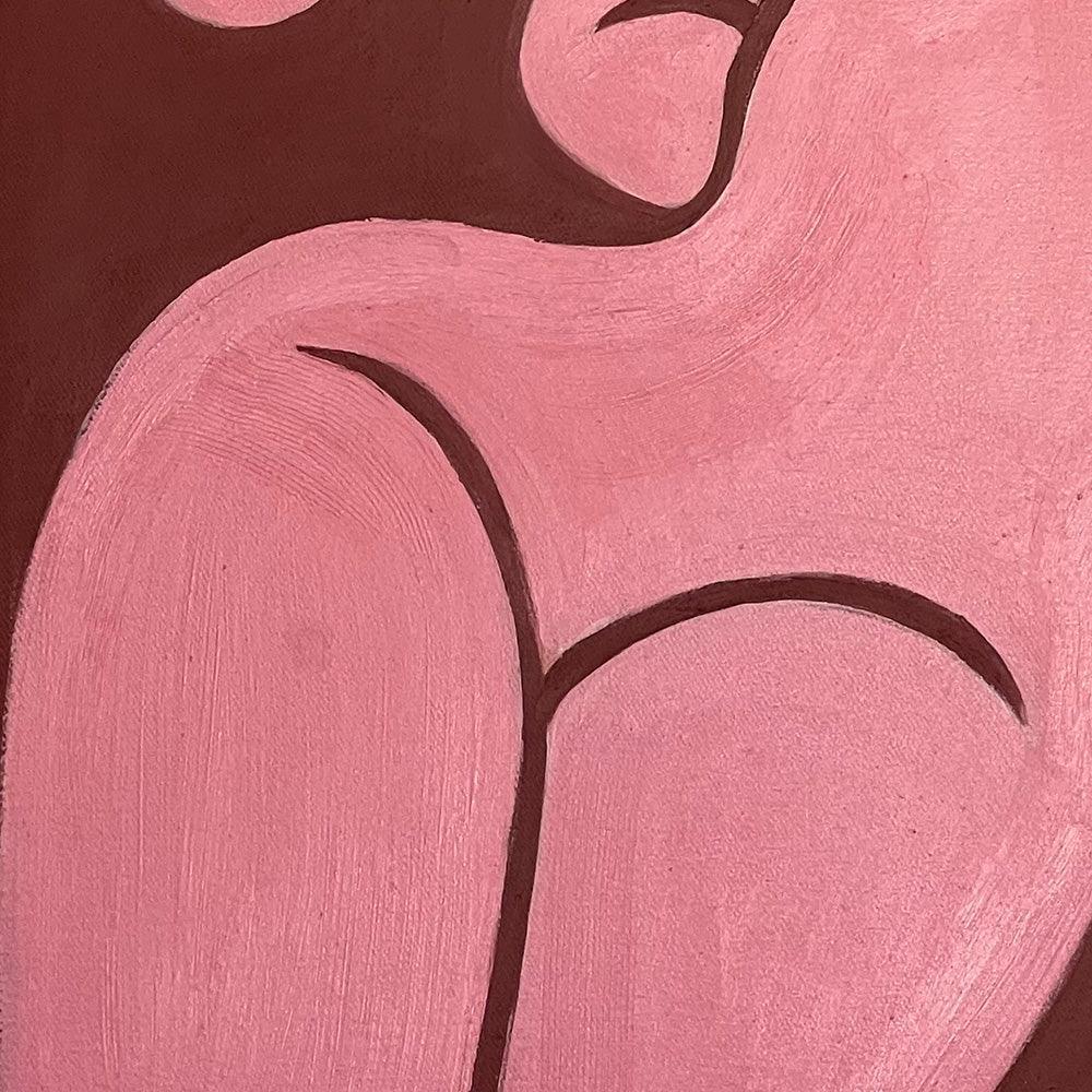 Painting by Hannah Carrick
