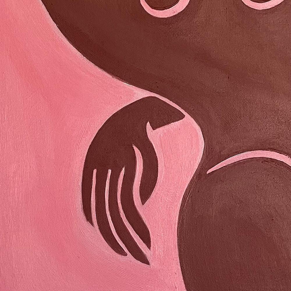 Painting by Hannah Carrick