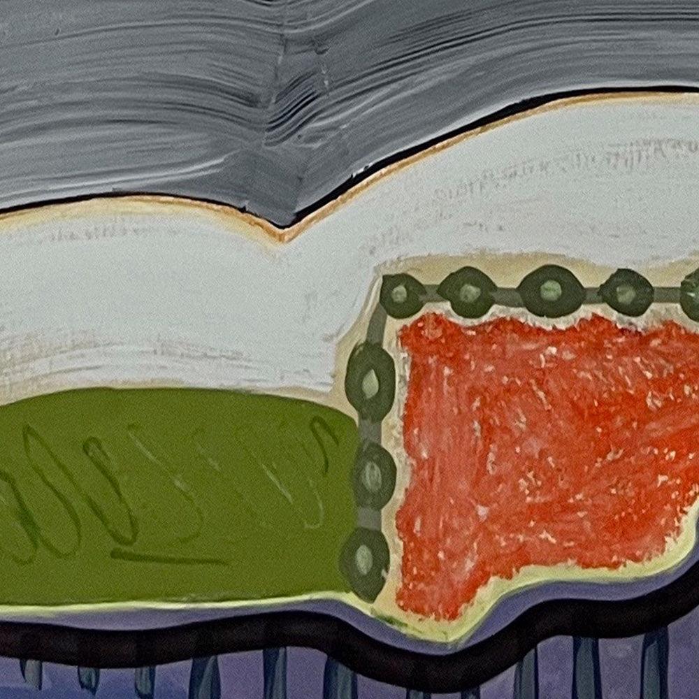 Painting by Georgia Elrod