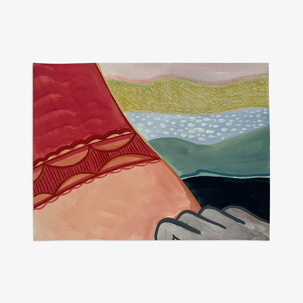 Painting by Georgia Elrod