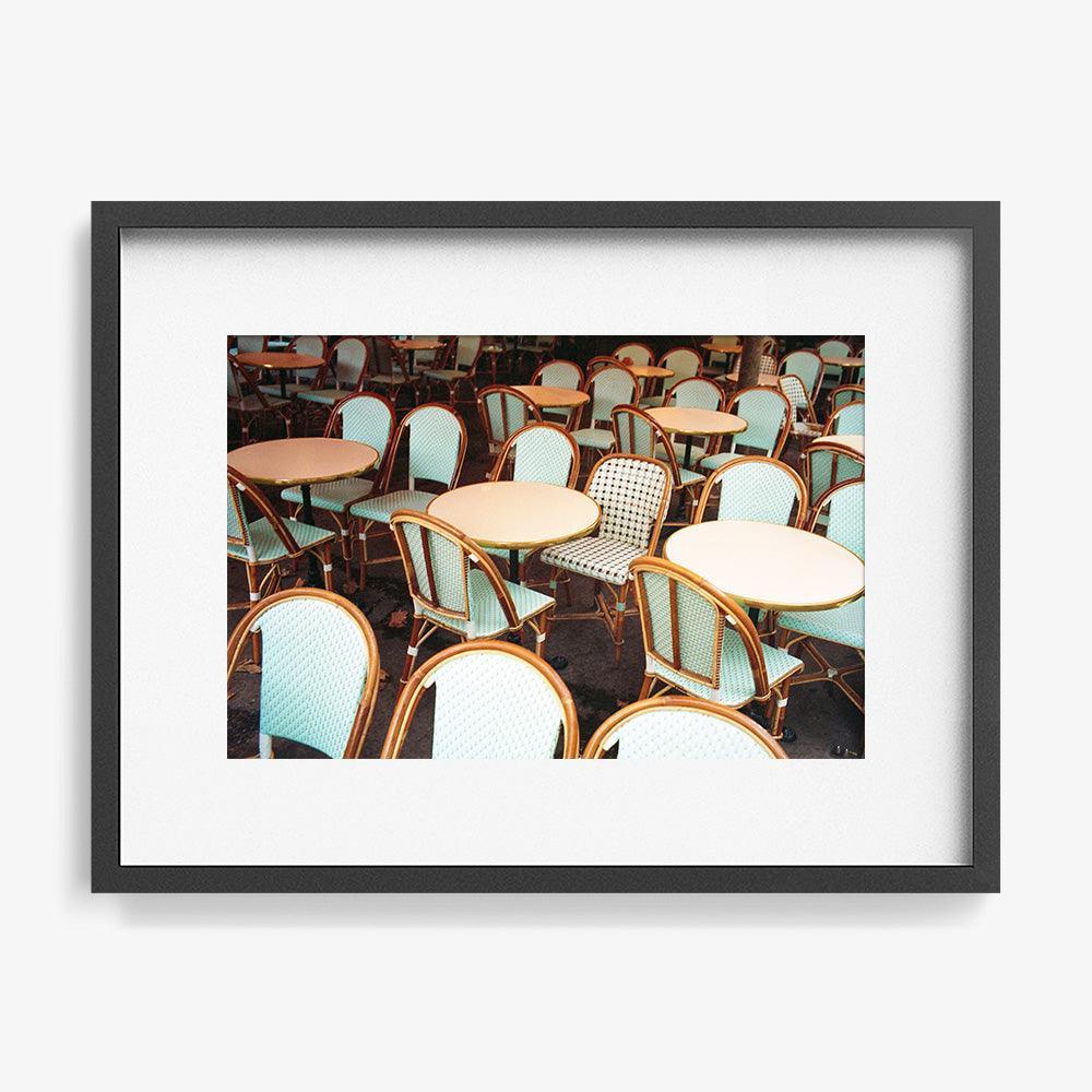 chaises de café