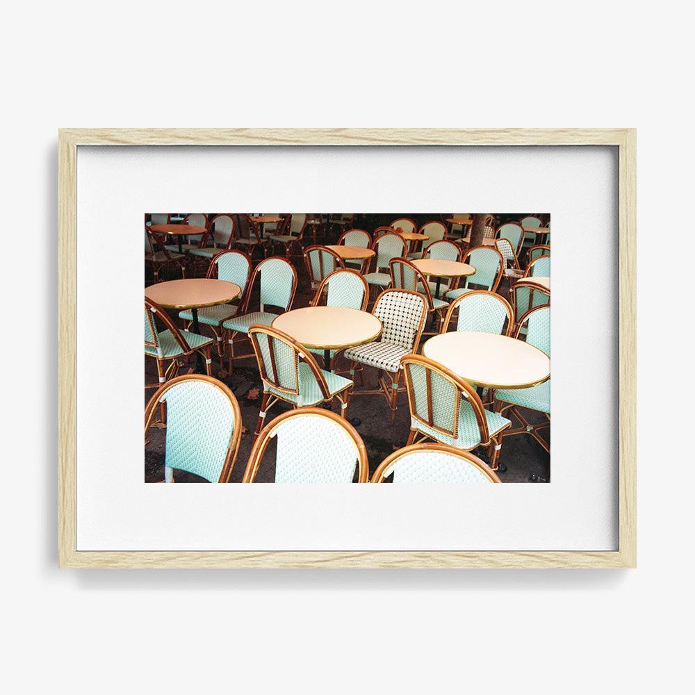 chaises de café