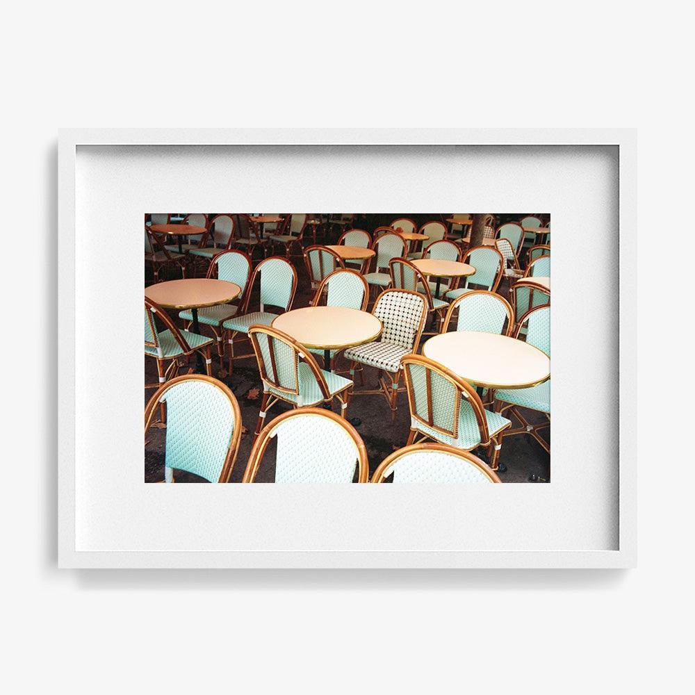chaises de café