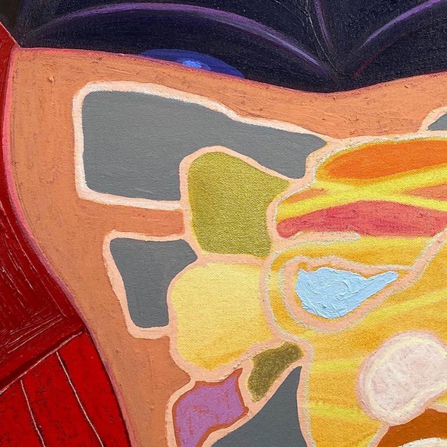 Painting by Georgia Elrod