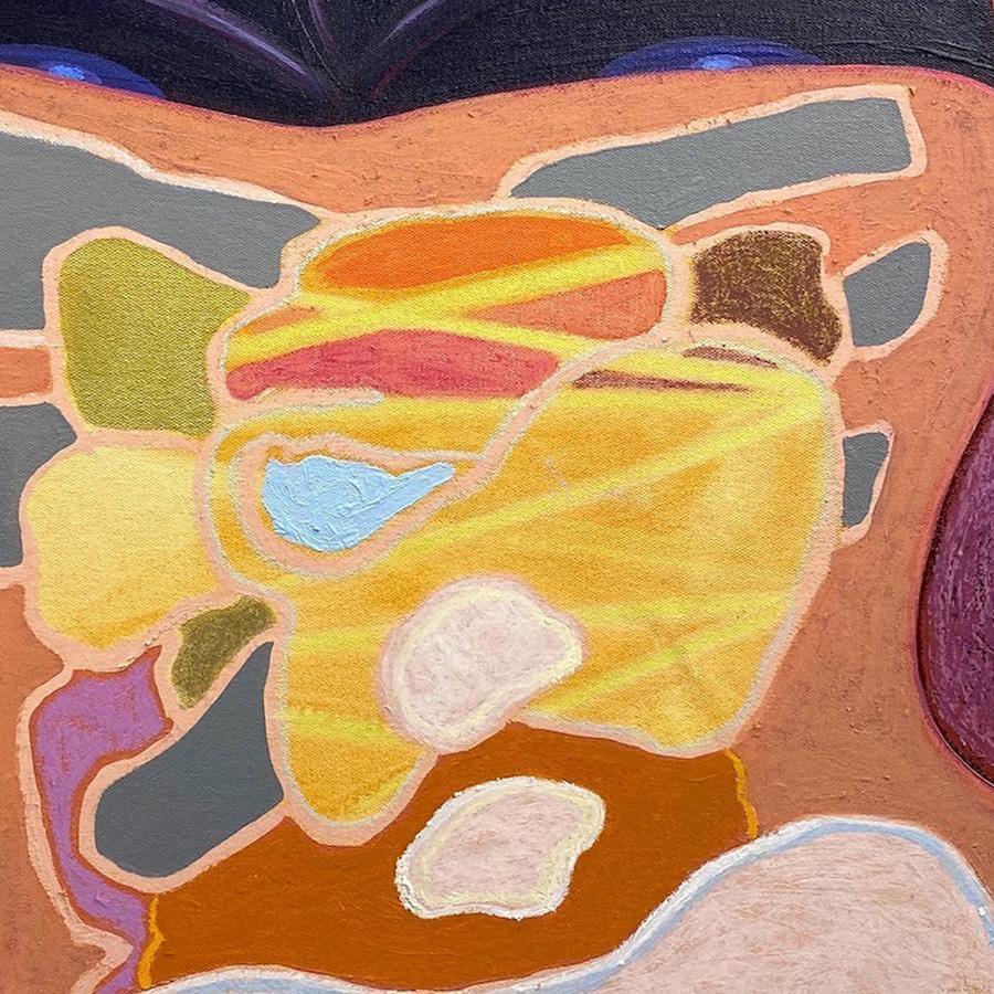 Painting by Georgia Elrod