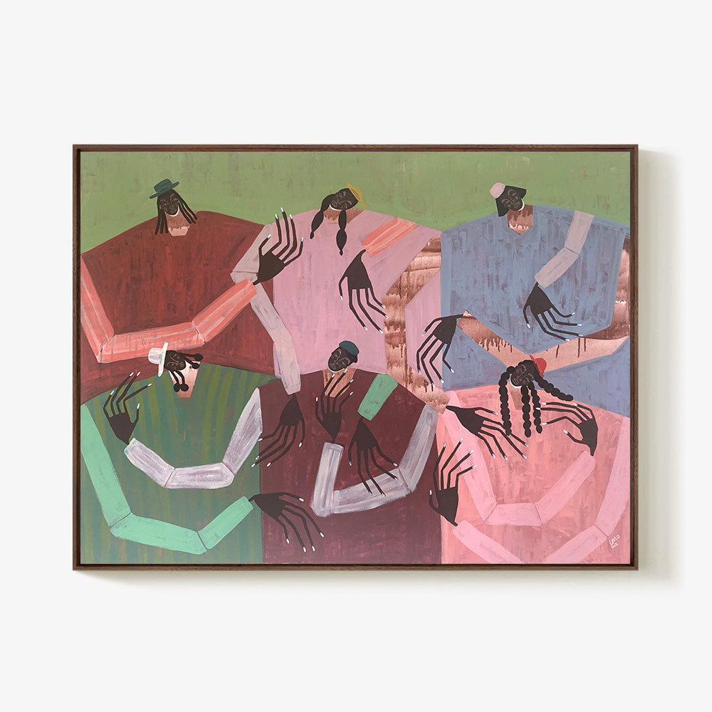 Painting by Ibi Meier-Oruitemeka