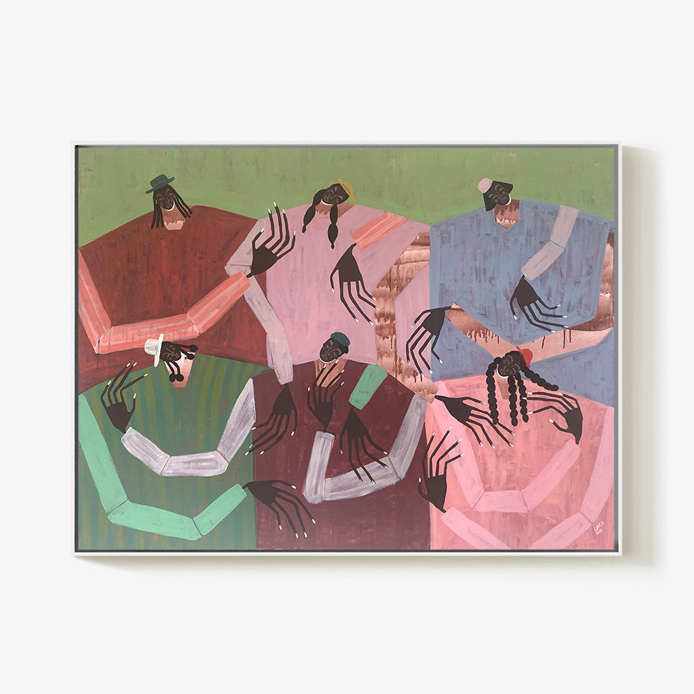 Painting by Ibi Meier-Oruitemeka