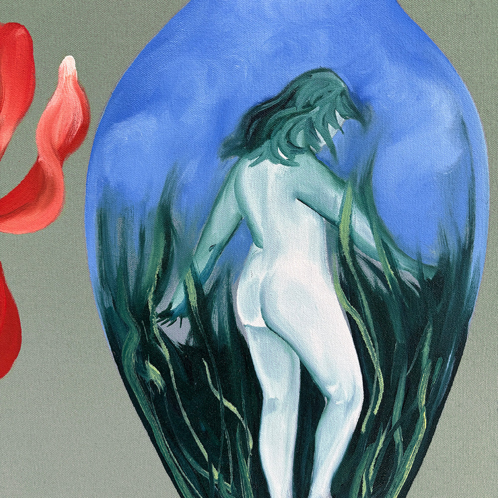 Painting by Laura Burke