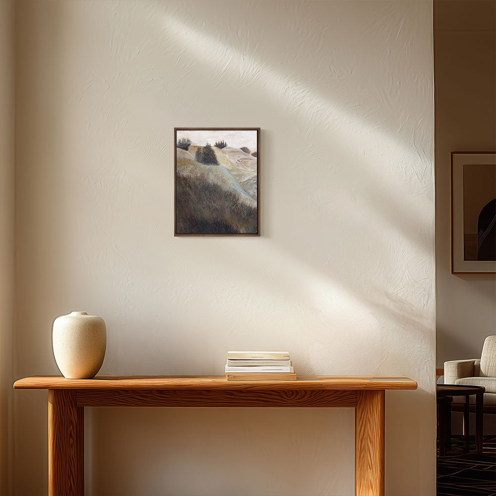 A Road in Winter Whites