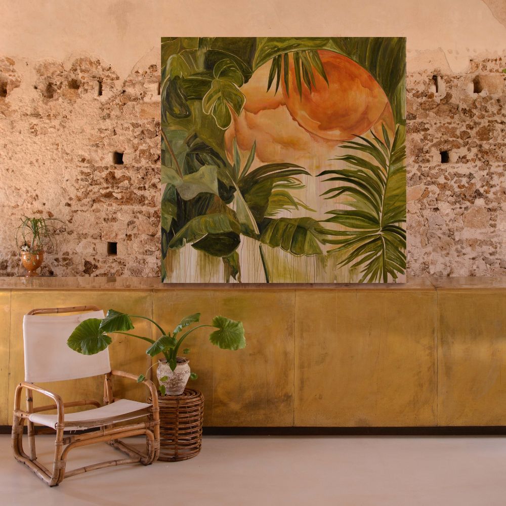 Painting by Júlia Martins Miranda