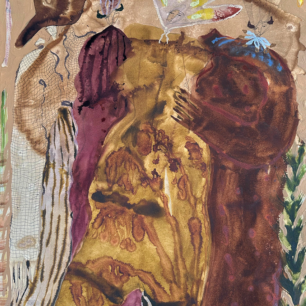 Painting by Caroline Pinney