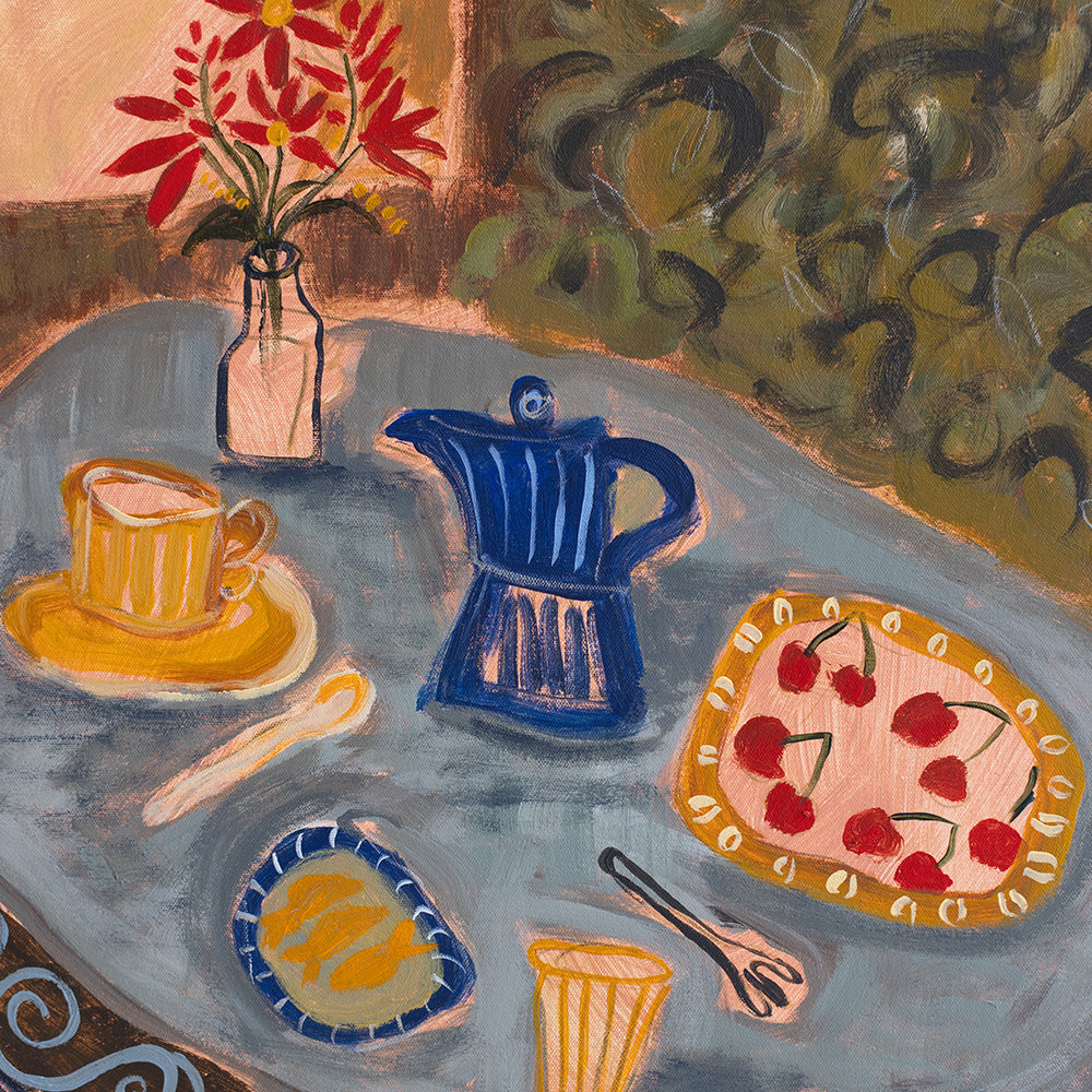 Painting by Kate Florence