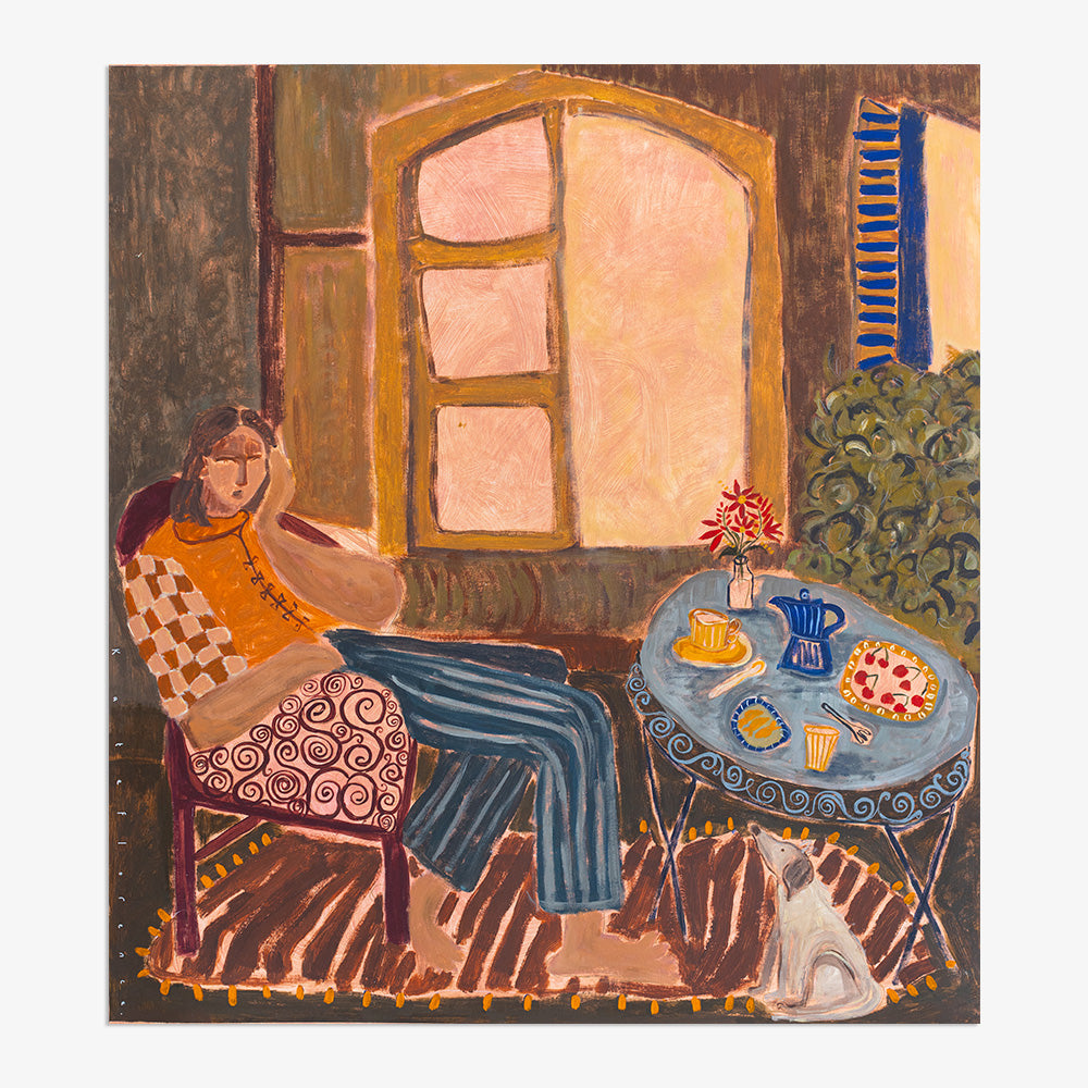 Painting by Kate Florence