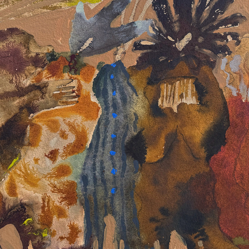 Painting by Caroline Pinney