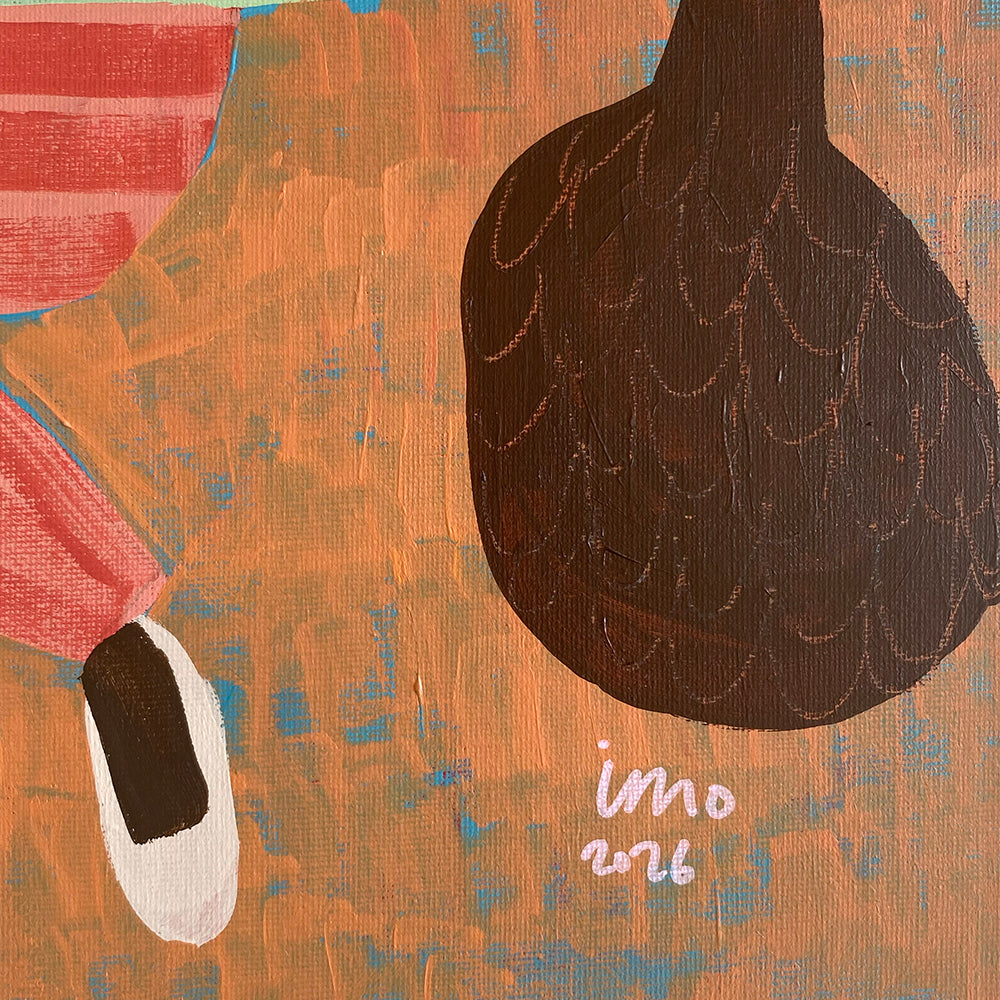 Painting by Ibi Meier-Oruitemeka