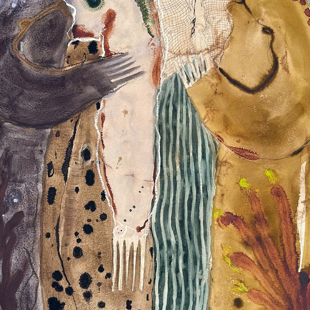 Painting by Caroline Pinney