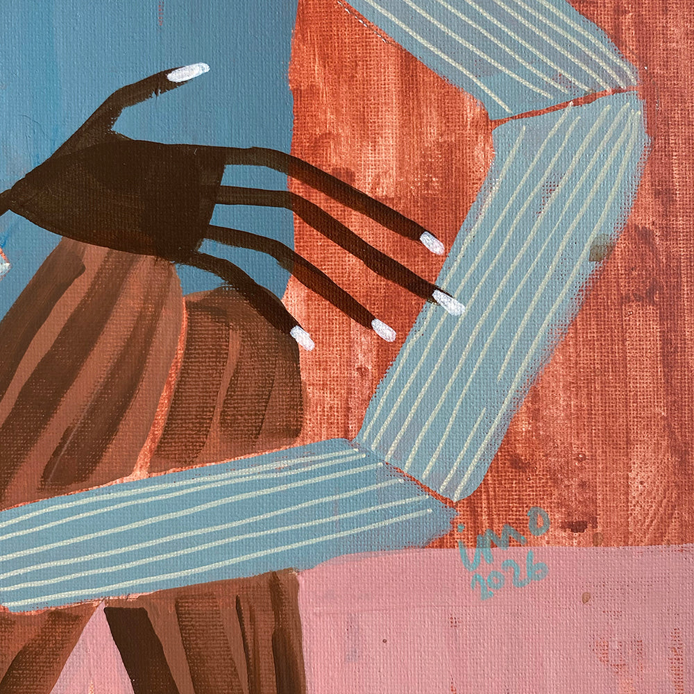 Painting by Ibi Meier-Oruitemeka