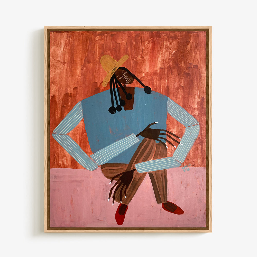 Painting by Ibi Meier-Oruitemeka