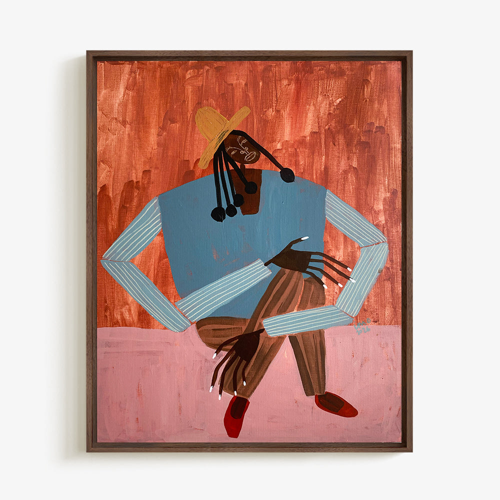 Painting by Ibi Meier-Oruitemeka