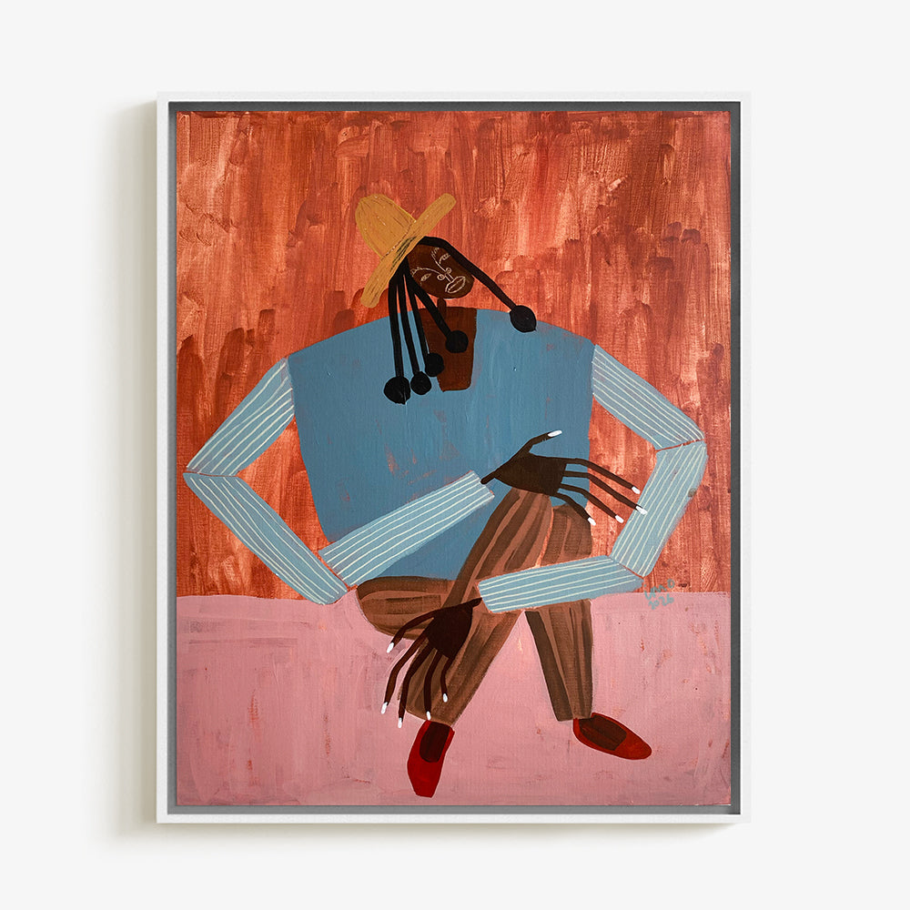 Painting by Ibi Meier-Oruitemeka