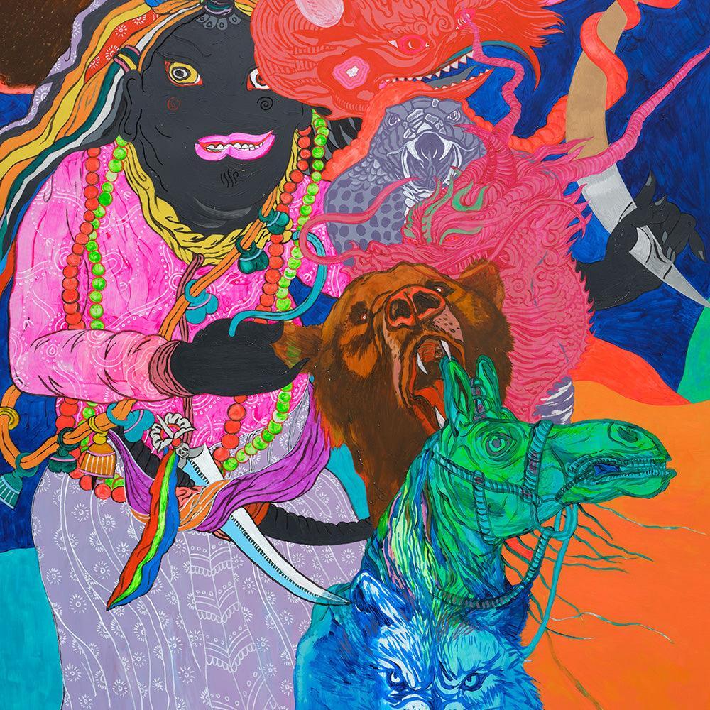 Painting by Eriko Tsogo