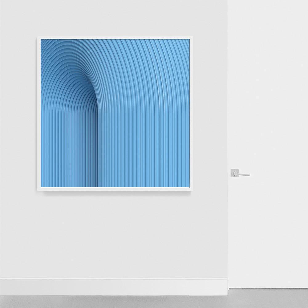 BLESSED IN "BLUE" , Print by BLESSED IN "BLUE" Tappan