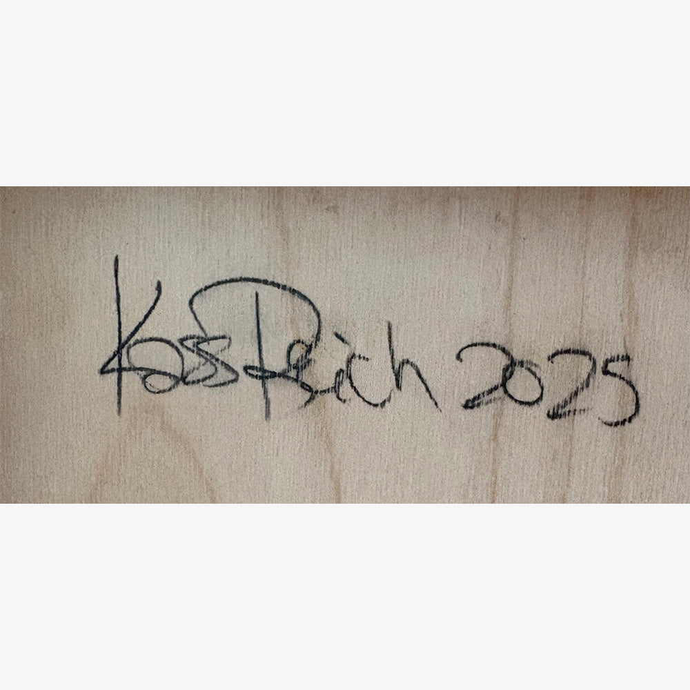 Painting by Kass Reich
