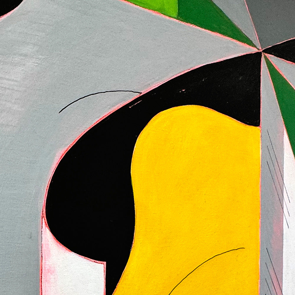Painting by Bryce Wymer