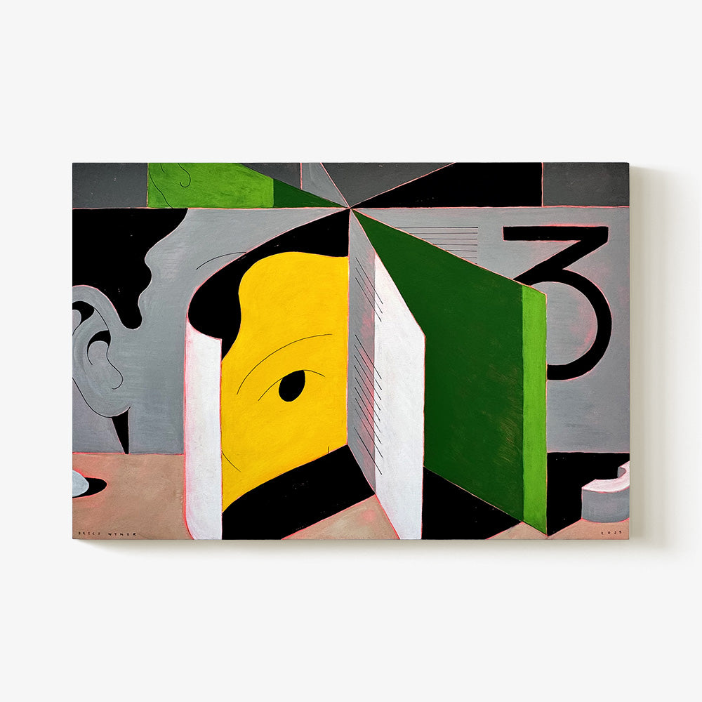 Painting by Bryce Wymer