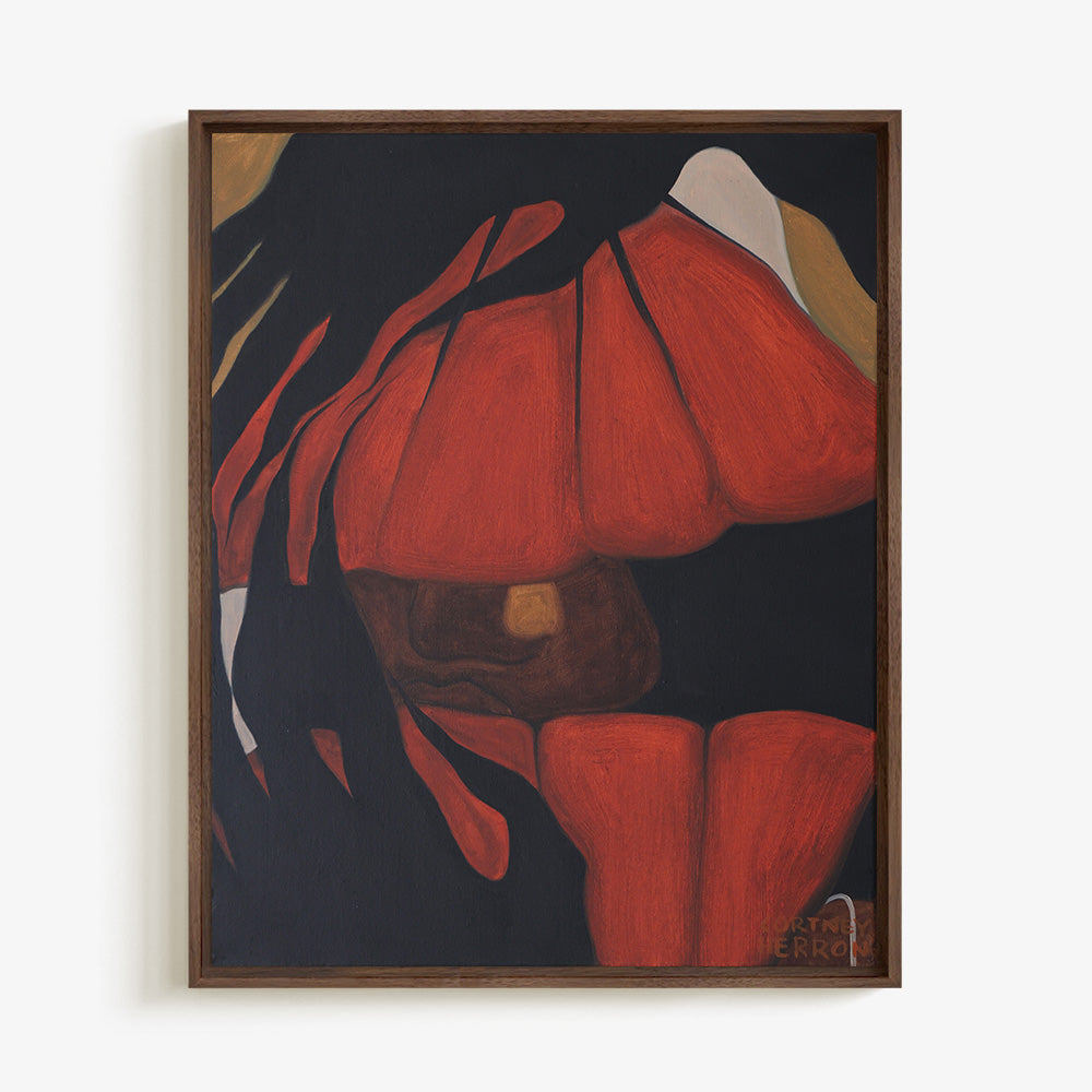 Painting by Cortney Herron
