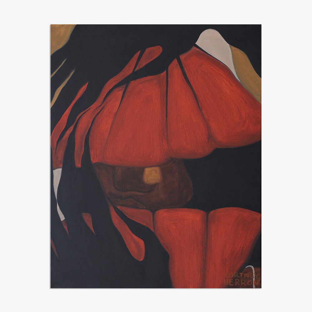 Painting by Cortney Herron