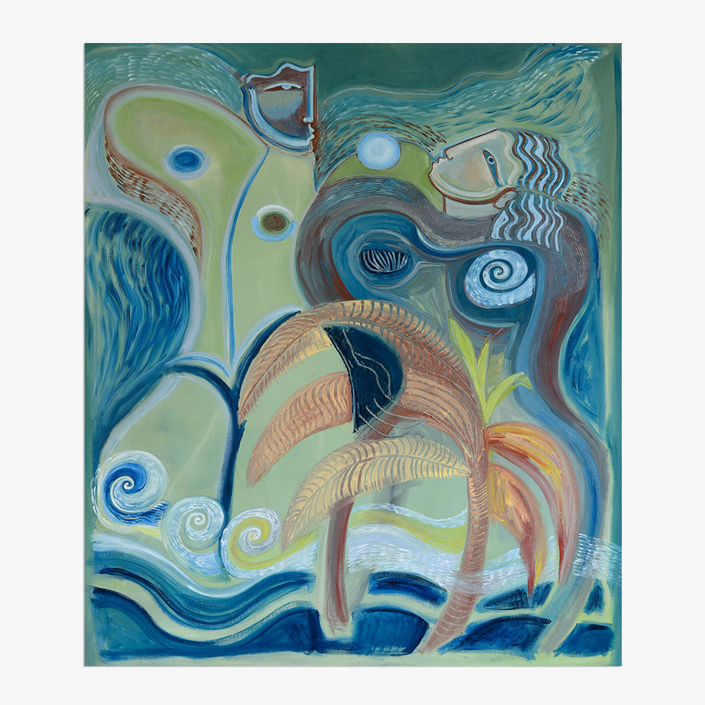 Painting by Hannah Carrick