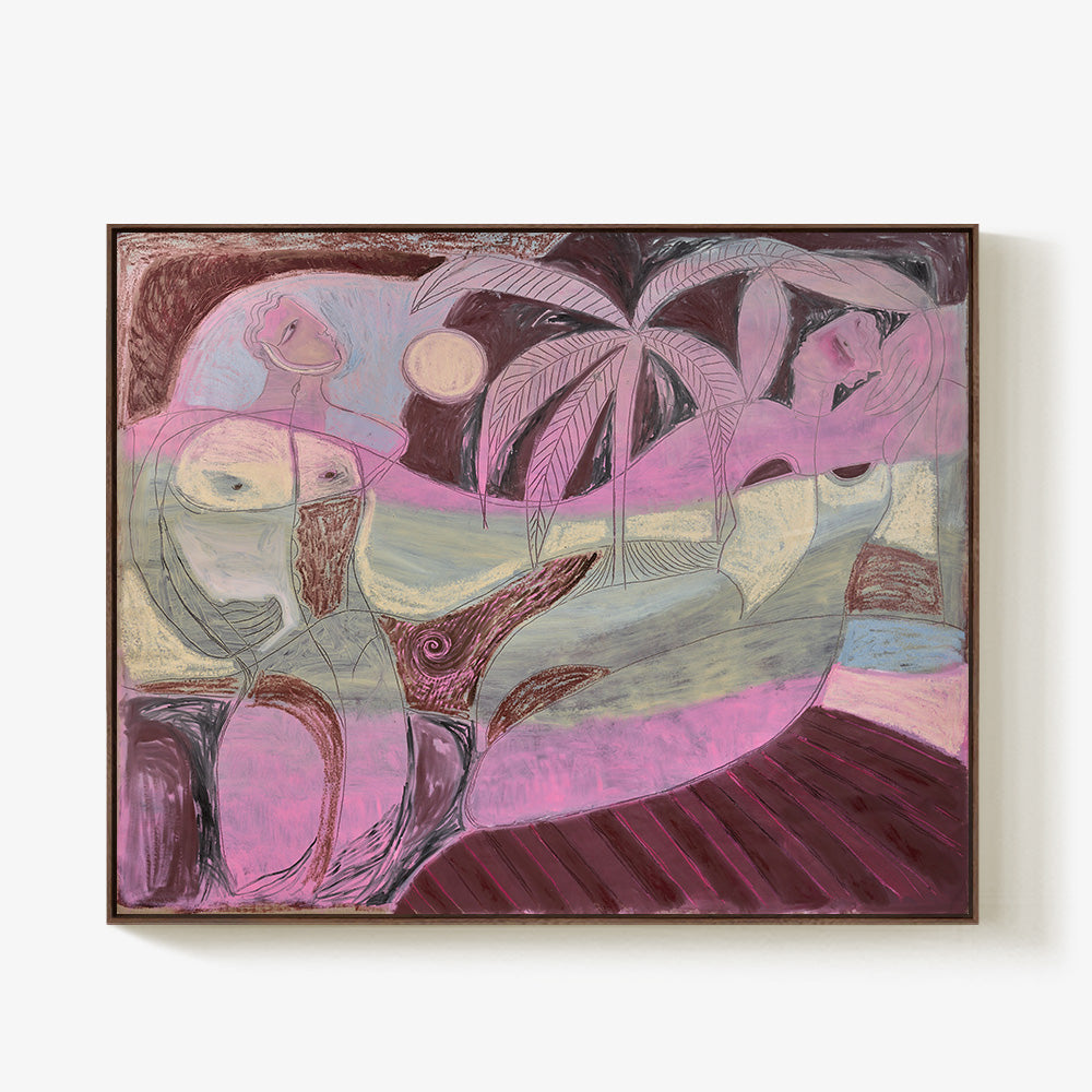 Painting by Hannah Carrick