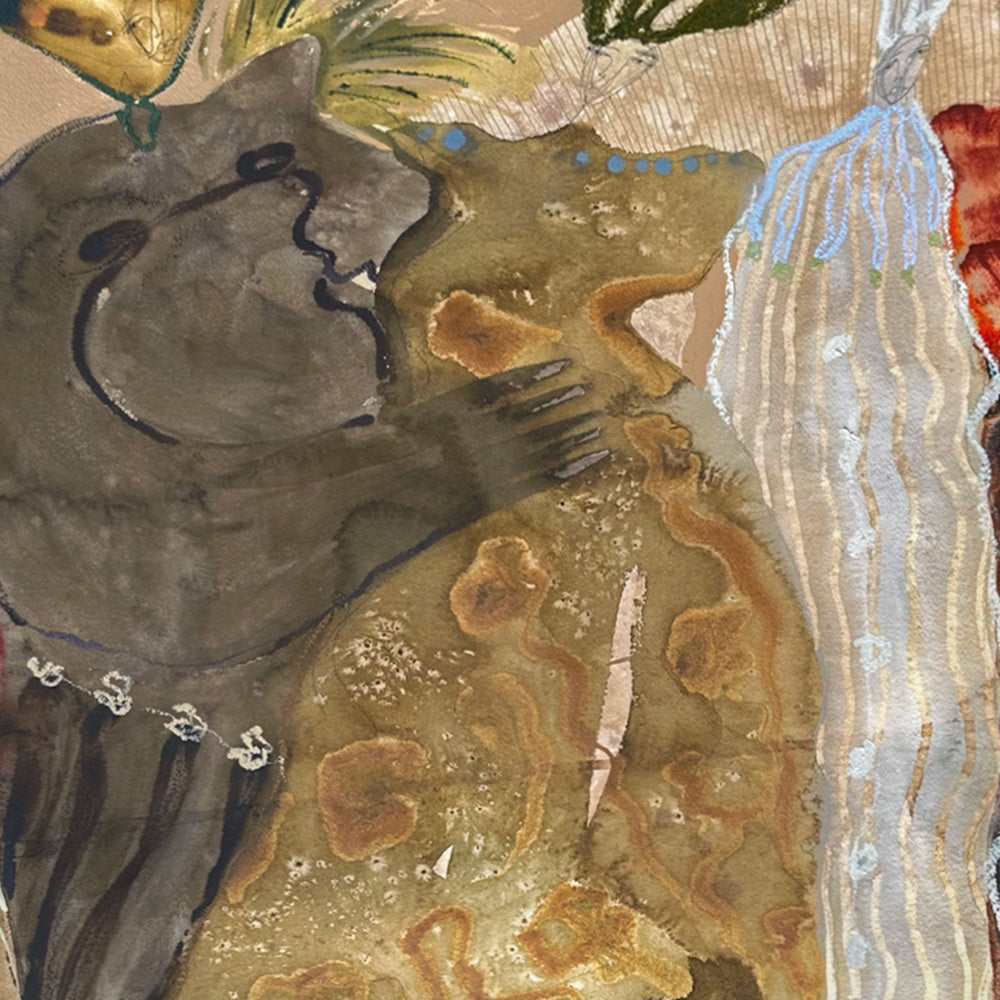 Painting by Caroline Pinney