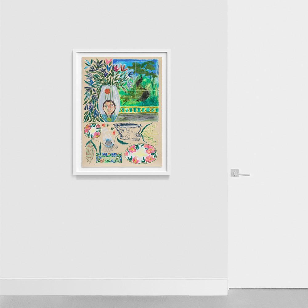 Breakfast For Voyeurs , Drawing by Breakfast For Voyeurs Tappan